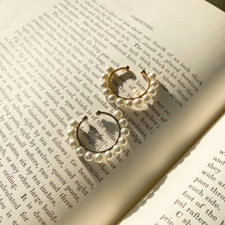 パールフープイヤカフ